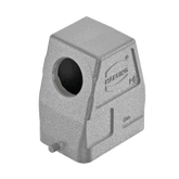 Harting Han B Hood, single locking, side entry, M25, size 6B Harting